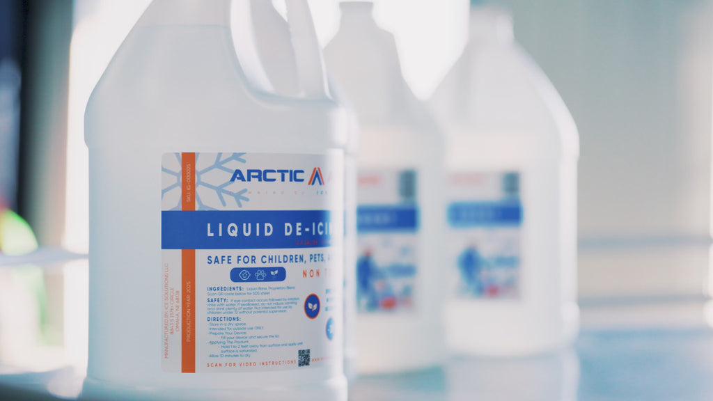 Arctic Armor™ Liquid De-Icer for Driveways – 2.5 Gallon, Pet Safe, Non-Corrosive